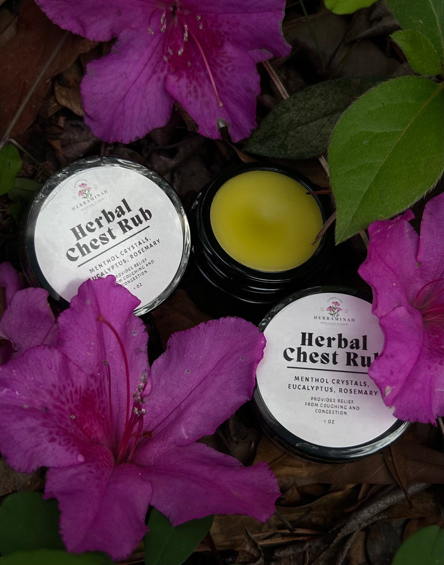 Herbal Chest Balm: Menthol Eucalyptus